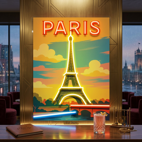 Romance in Glow LED Neon Sign Light Pop Art