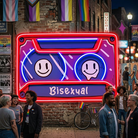Rule-Breaking Pride! LED Neon Sign Light Pop Art