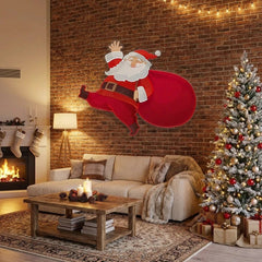 Santa is comin Art Work Led Neon Sign Light