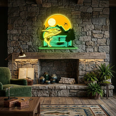 Sea and Fish Paintings LED Neon Sign Light Pop Art