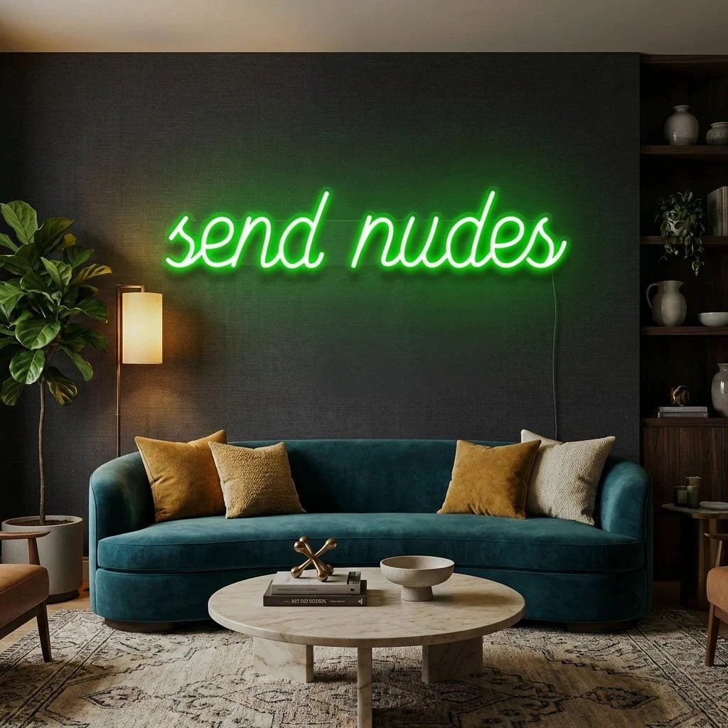 Send Nudes Led Neon Sign Light