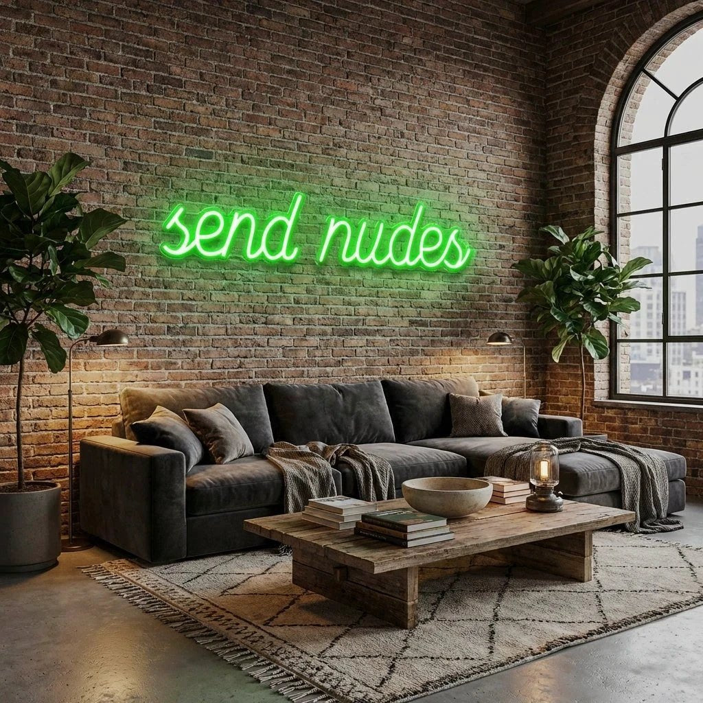Send Nudes Led Neon Sign Light