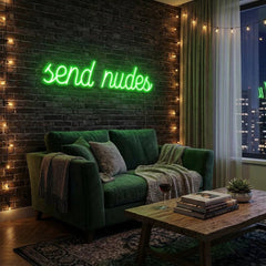 Send Nudes Led Neon Sign Light