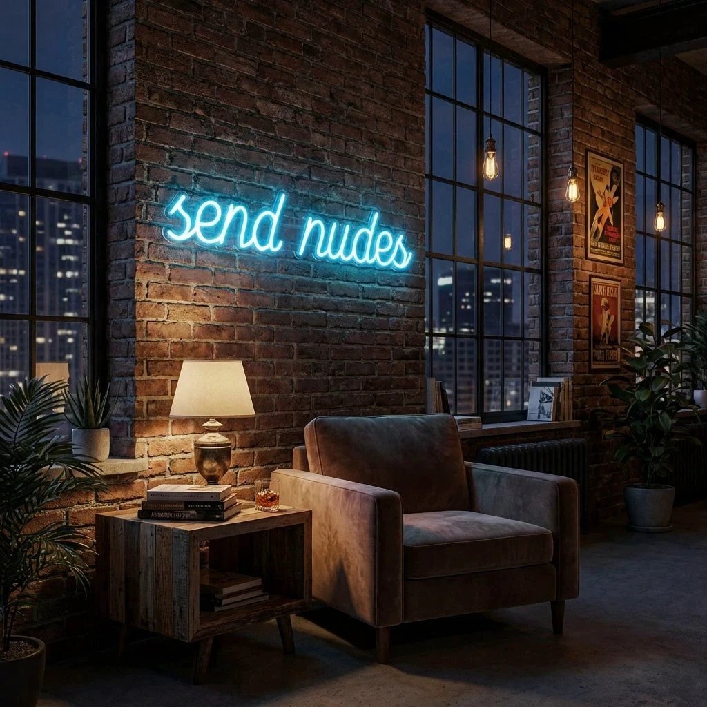 Send Nudes Led Neon Sign Light