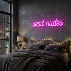 Send Nudes Led Neon Sign Light