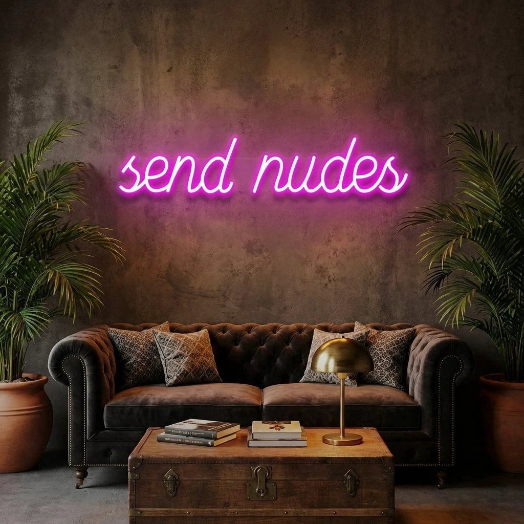 Send Nudes Led Neon Sign Light
