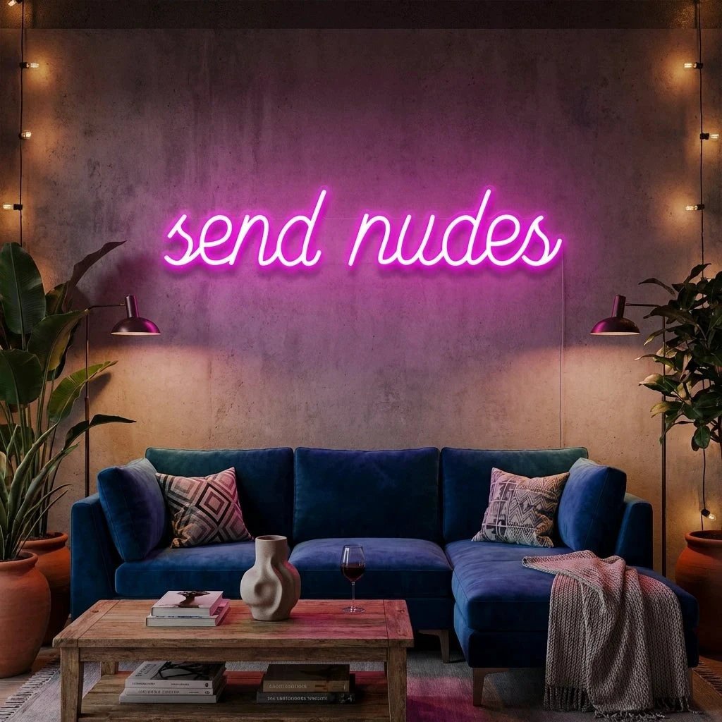 Send Nudes Led Neon Sign Light