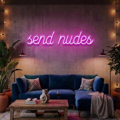 Send Nudes Led Neon Sign Light