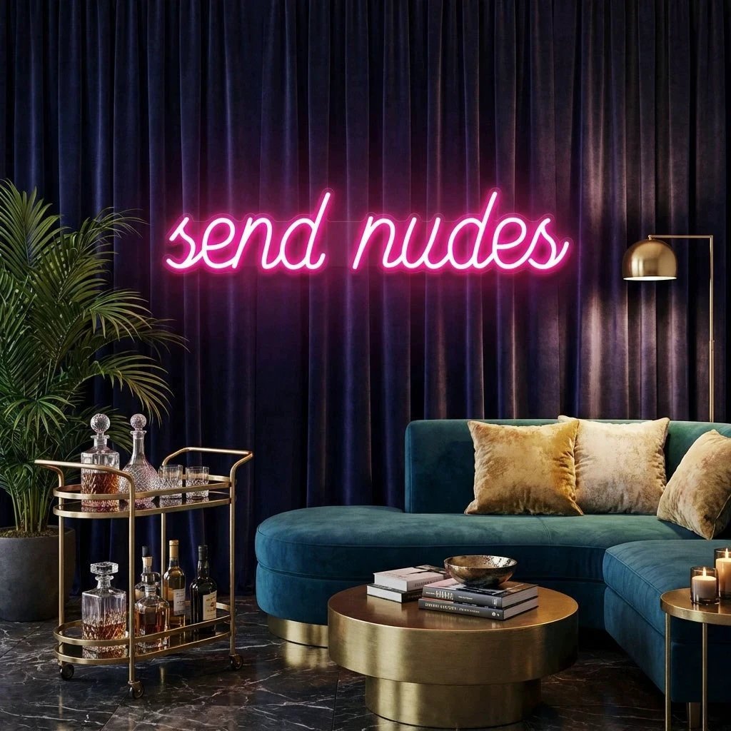 Send Nudes Led Neon Sign Light