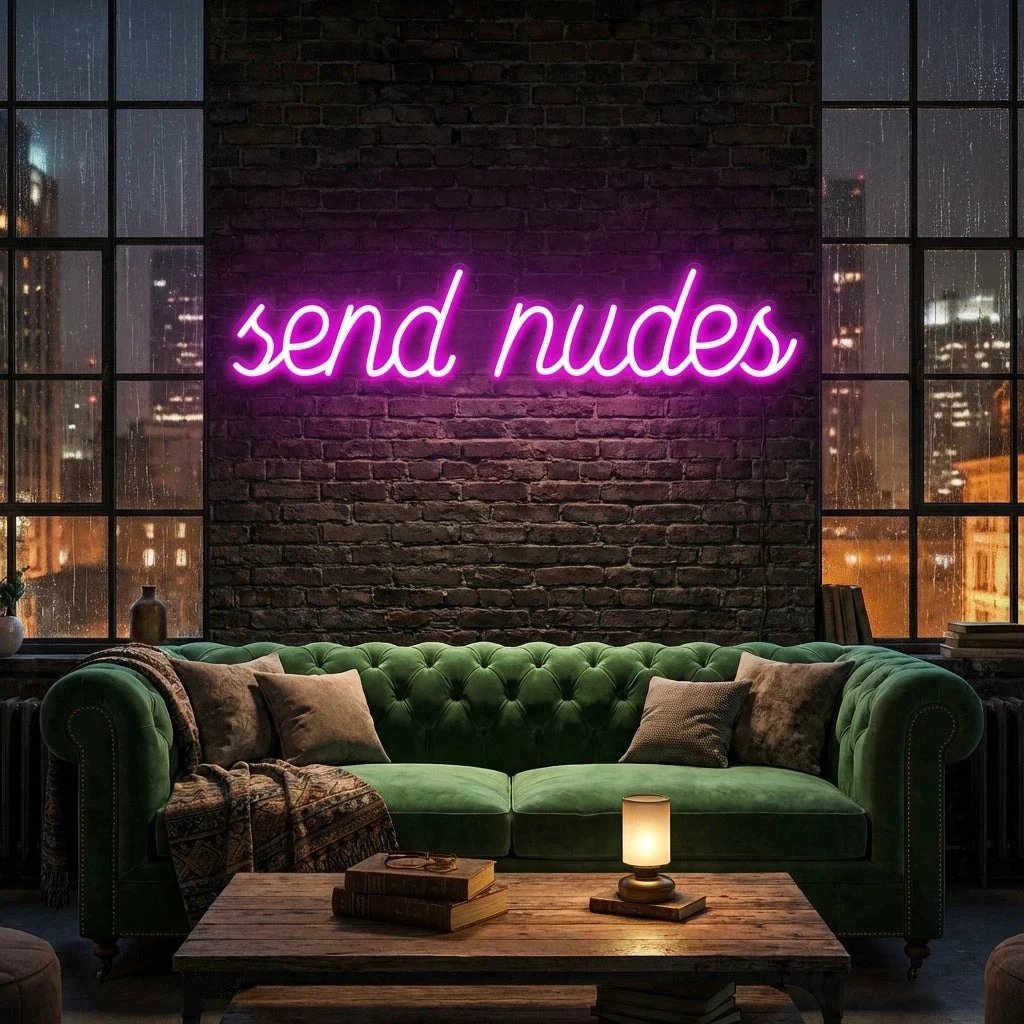 Send Nudes Led Neon Sign Light