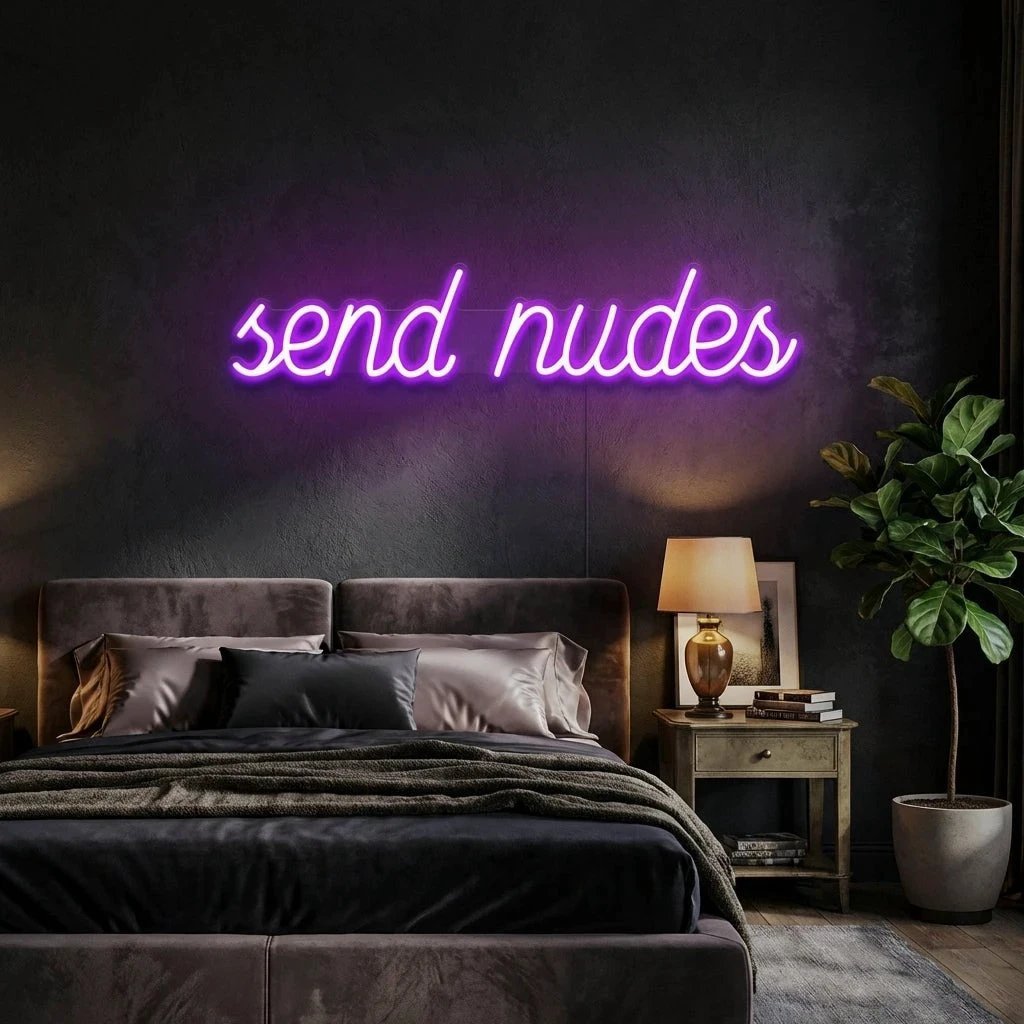 Send Nudes Led Neon Sign Light