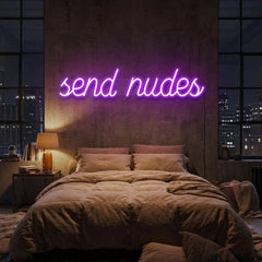 Send Nudes Led Neon Sign Light