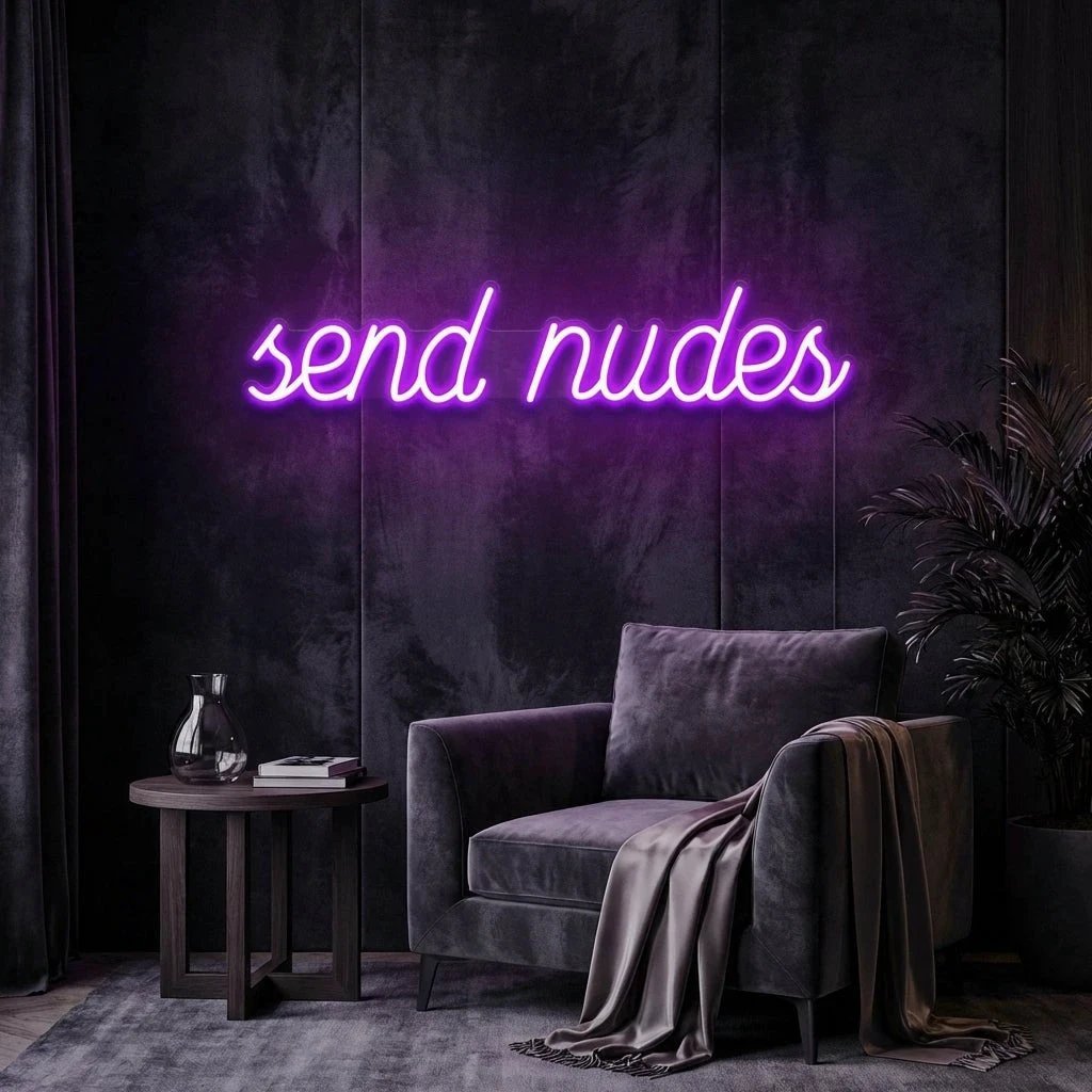 Send Nudes Led Neon Sign Light