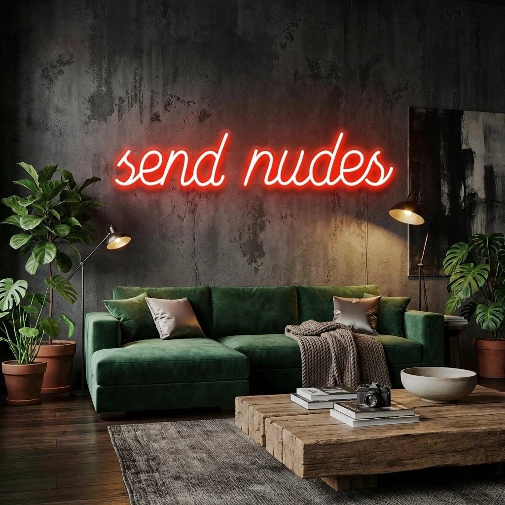 Send Nudes Led Neon Sign Light