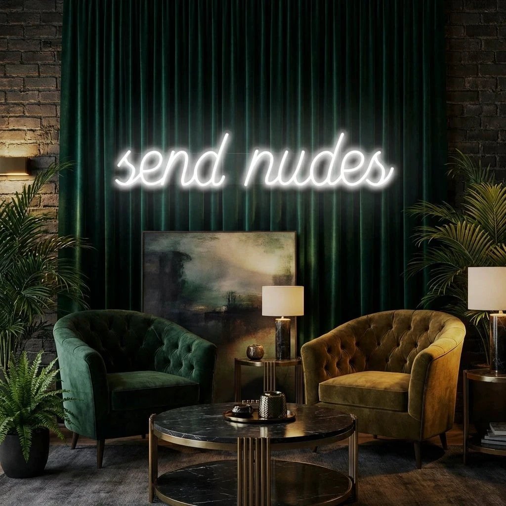 Send Nudes Led Neon Sign Light