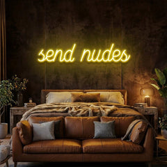 Send Nudes Led Neon Sign Light