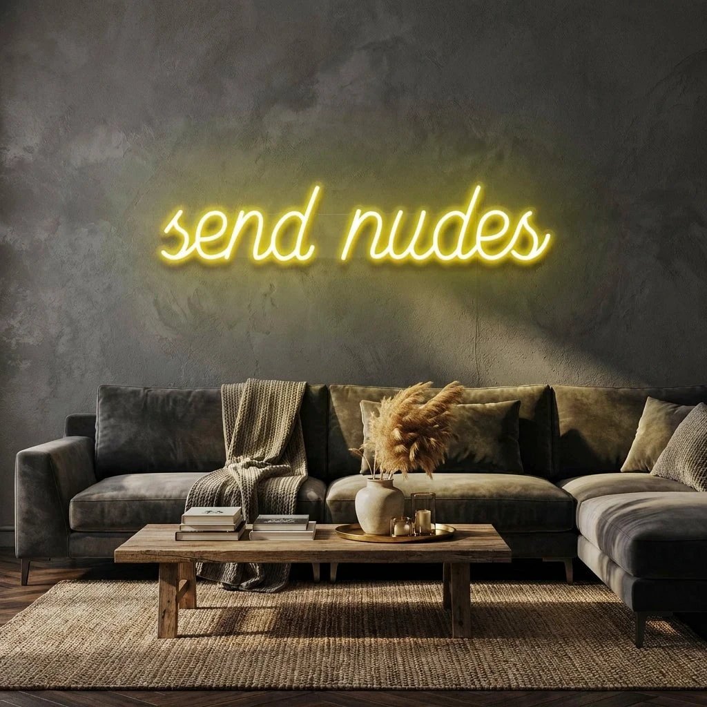 Send Nudes Led Neon Sign Light