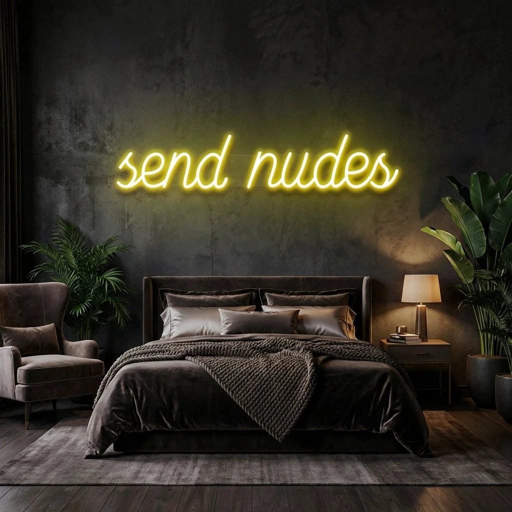 Send Nudes Led Neon Sign Light