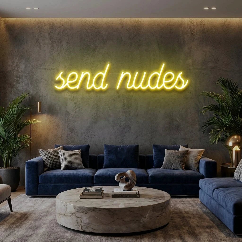 Send Nudes Led Neon Sign Light