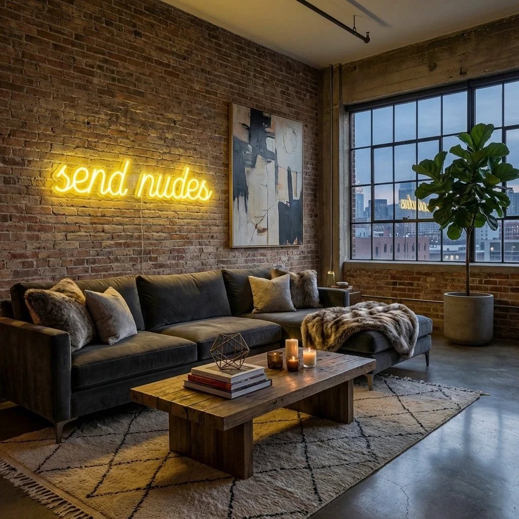 Send Nudes Led Neon Sign Light