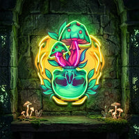 Shroom Spirit Bloom LED Neon Sign Light Pop Art