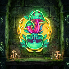 Shroom Spirit Bloom LED Neon Sign Light Pop Art