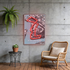 Singapore Formula 1 Circuit LED Neon Sign Light Pop Art