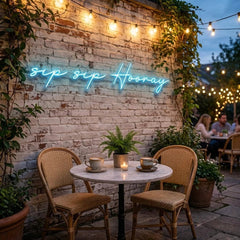 Sip Sip Hooray Led Neon Sign Light
