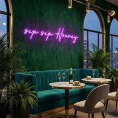 Sip Sip Hooray Led Neon Sign Light