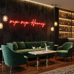 Sip Sip Hooray Led Neon Sign Light