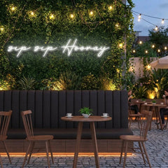 Sip Sip Hooray Led Neon Sign Light