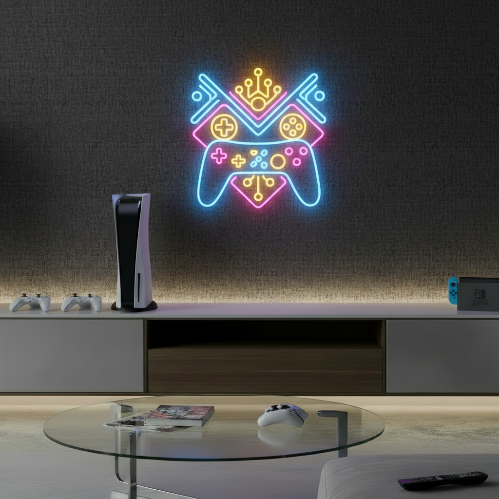 Smiley Face Flower Led Neon Sign Room Decor Sign - VN03 - Customneonstudio