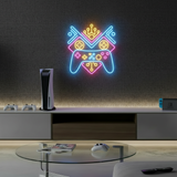 Smiley Face Flower Led Neon Sign Room Decor Sign - VN03 - Customneonstudio