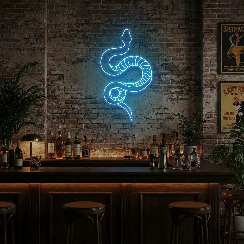 Snake Led Neon Sign Light