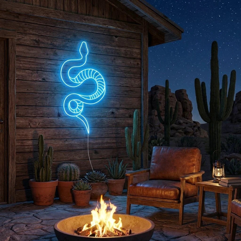 Snake Led Neon Sign Light