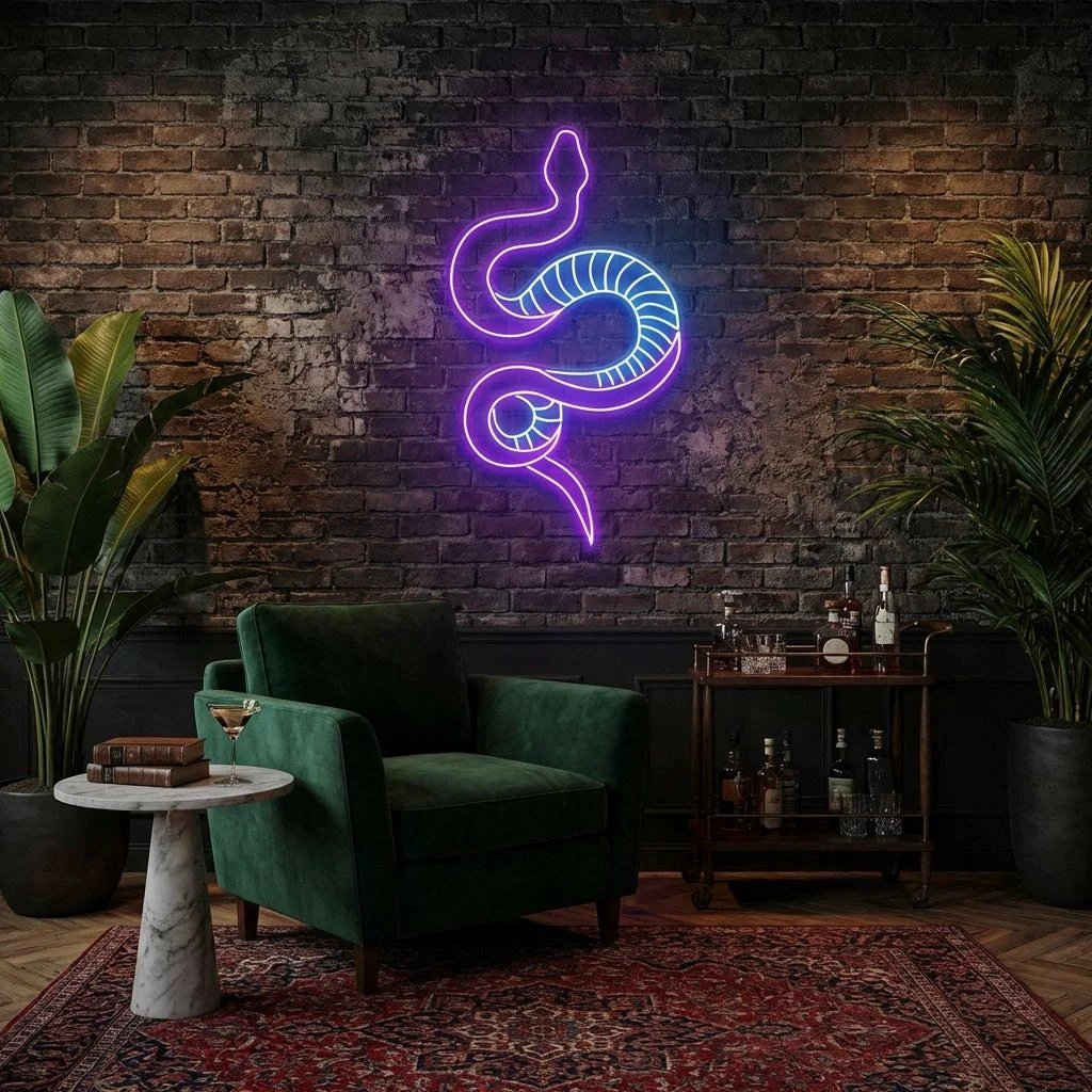 Snake Led Neon Sign Light