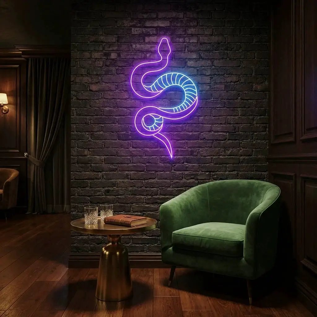 Snake Led Neon Sign Light