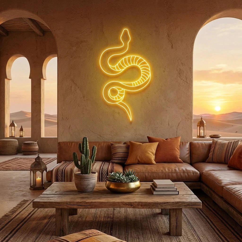 Snake Led Neon Sign Light
