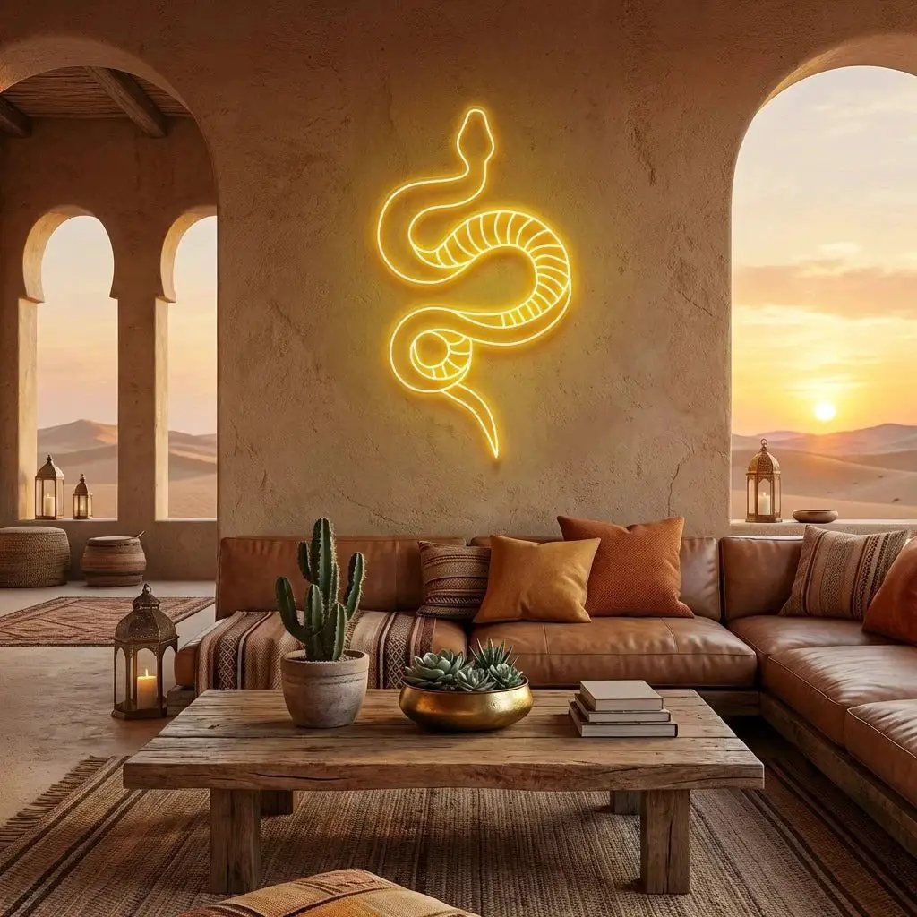 Snake Led Neon Sign Light