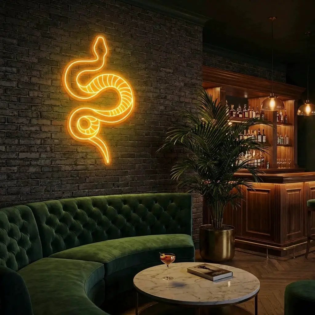 Snake Led Neon Sign Light