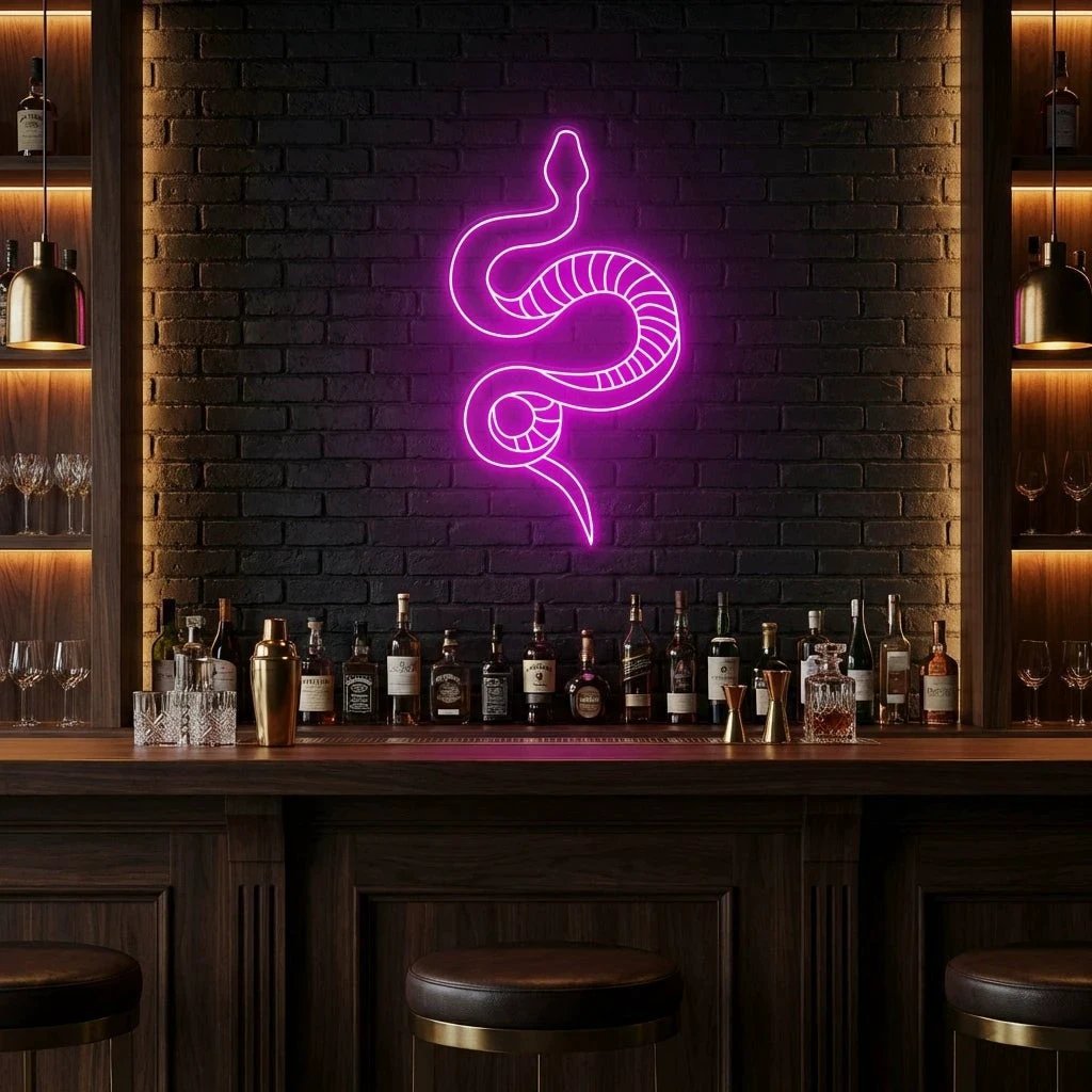 Snake Led Neon Sign Light