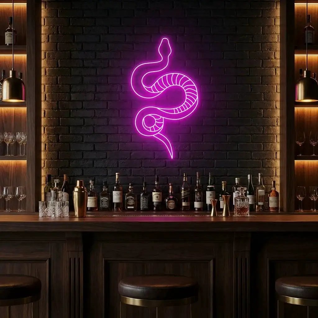 Snake Led Neon Sign Light