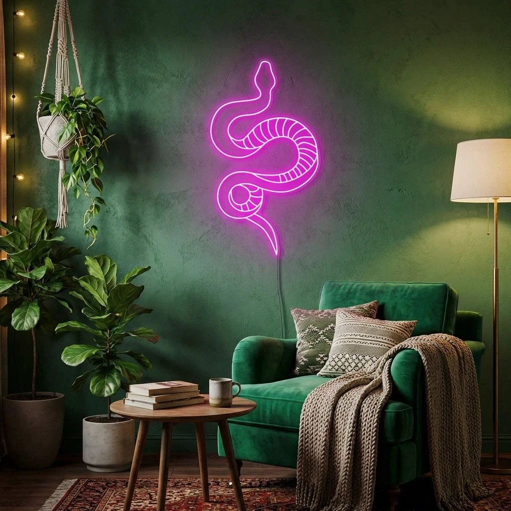 Snake Led Neon Sign Light