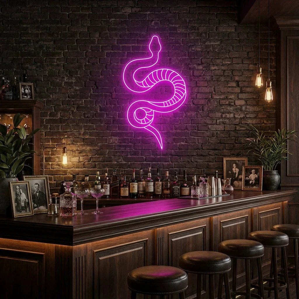 Snake Led Neon Sign Light
