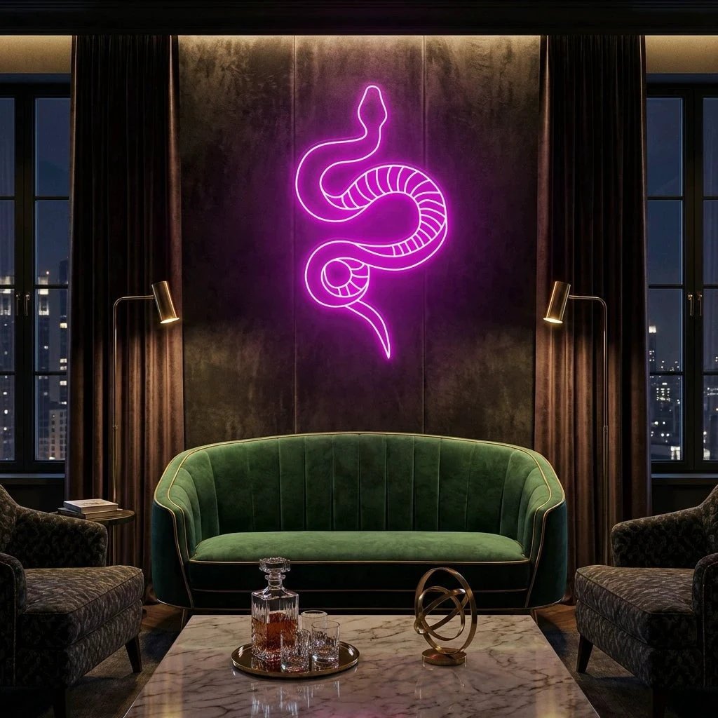 Snake Led Neon Sign Light