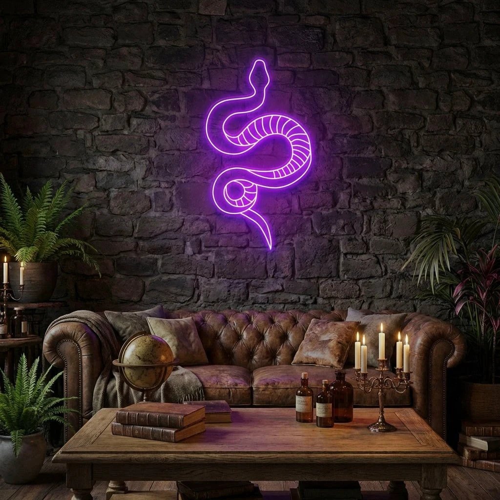 Snake Led Neon Sign Light
