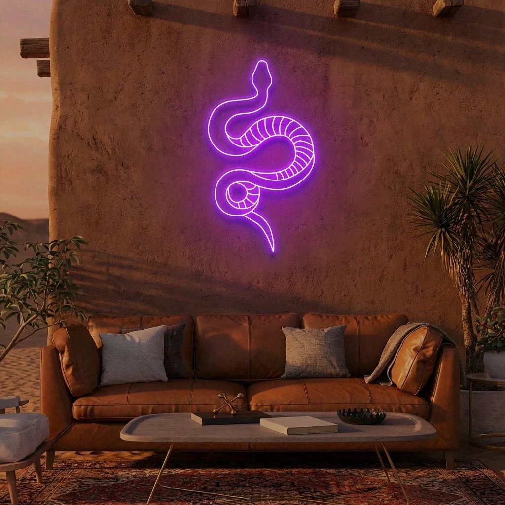 Snake Led Neon Sign Light