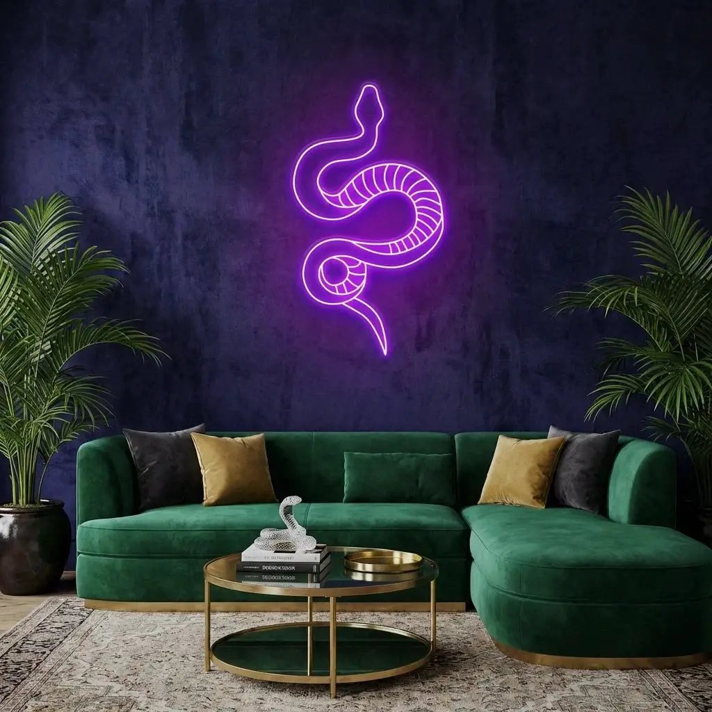 Snake Led Neon Sign Light