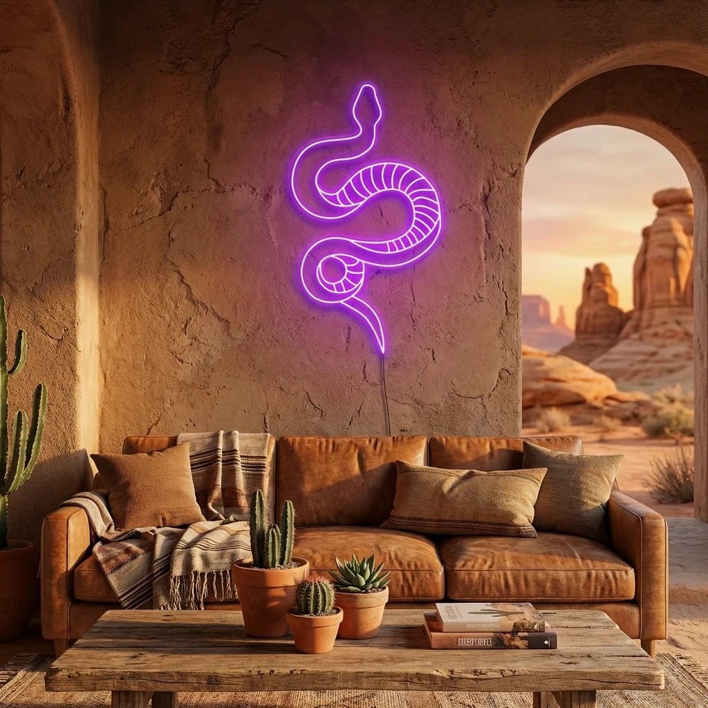 Snake Led Neon Sign Light