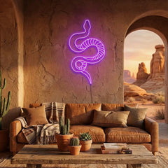 Snake Led Neon Sign Light